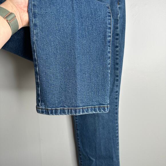 LRL Lauren Jeans Co‎ vintage Y2K classic straight medium wash denim sz 6 - Picture 5 of 8